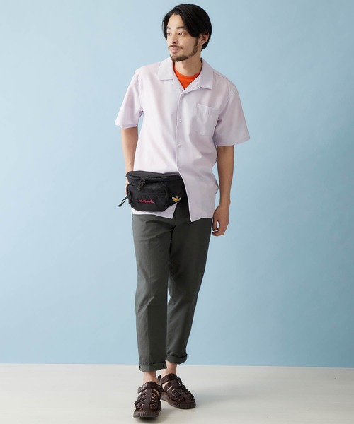 Mark Gonzales(マーク・ゴンザレス)の「Mark Gonzales/マークゴンザレス ウエストバッグ(ボディバッグ/ウエストポーチ・メンズ・ブラック×ホワイト/ブラック系その他/ブラック×ライム/ブラック×ピンク・FREE)」の16枚目の写真