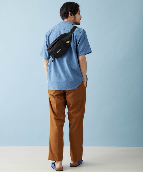 Mark Gonzales(マーク・ゴンザレス)の「Mark Gonzales/マークゴンザレス ウエストバッグ(ボディバッグ/ウエストポーチ・メンズ・ブラック×ホワイト/ブラック系その他/ブラック×ライム/ブラック×ピンク・FREE)」の17枚目の写真