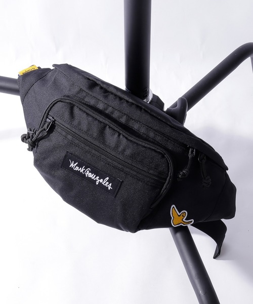 Mark Gonzales(マーク・ゴンザレス)の「Mark Gonzales/マークゴンザレス ウエストバッグ(ボディバッグ/ウエストポーチ・メンズ・ブラック×ホワイト/ブラック系その他/ブラック×ライム/ブラック×ピンク・FREE)」の5枚目の写真