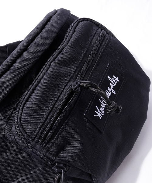 Mark Gonzales(マーク・ゴンザレス)の「Mark Gonzales/マークゴンザレス ウエストバッグ(ボディバッグ/ウエストポーチ・メンズ・ブラック×ホワイト/ブラック系その他/ブラック×ライム/ブラック×ピンク・FREE)」の9枚目の写真