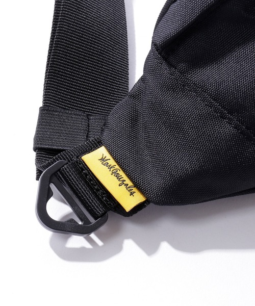 Mark Gonzales(マーク・ゴンザレス)の「Mark Gonzales/マークゴンザレス ウエストバッグ(ボディバッグ/ウエストポーチ・メンズ・ブラック×ホワイト/ブラック系その他/ブラック×ライム/ブラック×ピンク・FREE)」の13枚目の写真