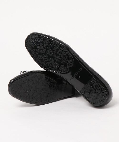 TEMPERATE（テンパレイト）の「EMMA (TEMPERATE/テンパレイト)　スクエアトゥバレエ　レインシューズ（バレエシューズ・レディース・ブラック/ネイビー/ベージュ/レッド/ライトグリーン/オレンジ/イエロー/パープル/ダークオレンジ/グリーン・40/38/39/36/37/41）」の12枚目の写真