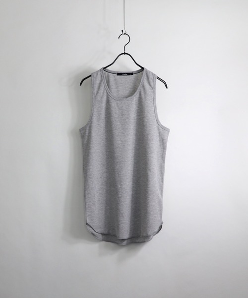 Confirm（コンファーム）の「Confirm / コンファーム ワッフルタンクトップ（タンクトップ・メンズ・グレー/ホワイト/ホワイト系その他/ベージュ/ブラック・L/M）」の4枚目の写真