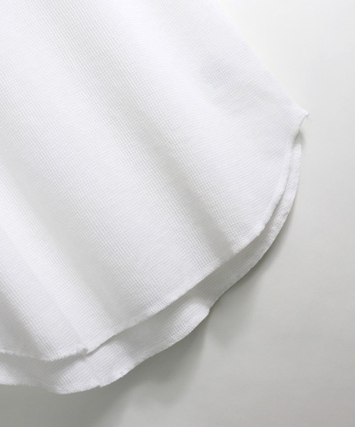 Confirm（コンファーム）の「Confirm / コンファーム ワッフルタンクトップ（タンクトップ・メンズ・グレー/ホワイト/ホワイト系その他/ベージュ/ブラック・L/M）」の8枚目の写真