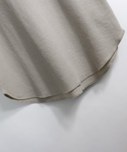 Confirm（コンファーム）の「Confirm / コンファーム ワッフルタンクトップ（タンクトップ・メンズ・グレー/ホワイト/ホワイト系その他/ベージュ/ブラック・L/M）」の12枚目の写真