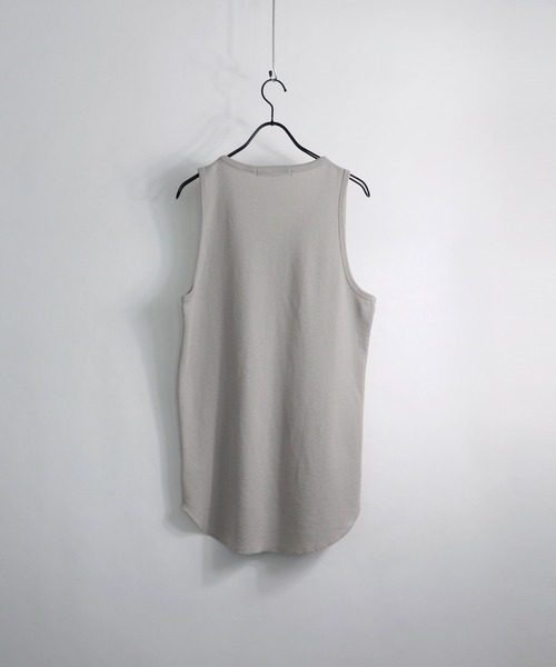 Confirm（コンファーム）の「Confirm / コンファーム ワッフルタンクトップ（タンクトップ・メンズ・グレー/ホワイト/ホワイト系その他/ベージュ/ブラック・L/M）」の15枚目の写真