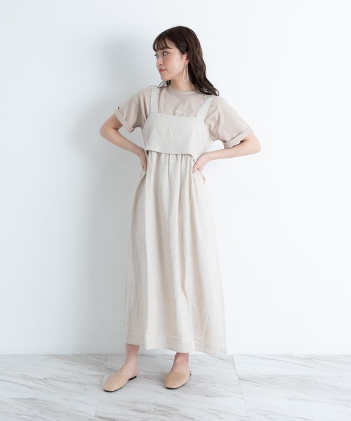 VANNIE U(ヴァニーユー)の「ラインロゴTee(Tシャツ/カットソー・レディース・ホワイト/ブラック/ベージュ・FREE)」の16枚目の写真