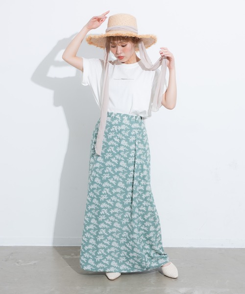 VANNIE U(ヴァニーユー)の「ラインロゴTee(Tシャツ/カットソー・レディース・ホワイト/ブラック/ベージュ・FREE)」の18枚目の写真