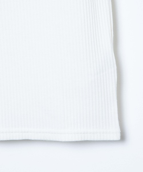 WEGO（ウィゴー）の「WEGO/レースシャーリングハイネックノースリーブ（タンクトップ・レディース・ホワイト/ブラック・FREE）」の18枚目の写真