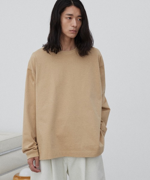 トップス EXTRA FINE COTTON SIDE SLIT BASIC L/S EXTRA FINE COTTON SIDE SLIT BASIC L/S（Tシャツ/カットソー