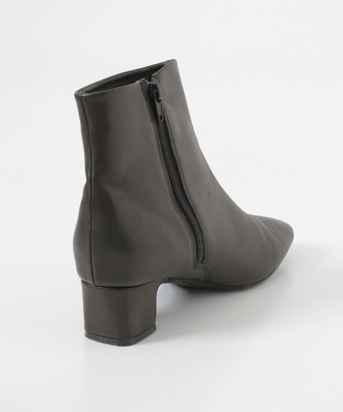 URBAN RESEARCH DOORS（アーバンリサーチドアーズ）の「スクエアトゥブーツ（ブーツ・レディース・ブラック/ベージュ系その他・37/38/36）」の6枚目の写真