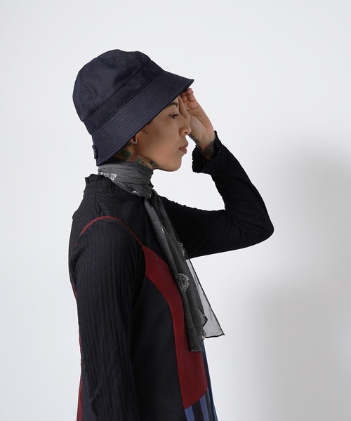 La Maison de Lyllis(メゾンドリリス)の「TEMPBEL テンベル(ハット・レディース・ブラック/ベージュ系その他・57)」の5枚目の写真