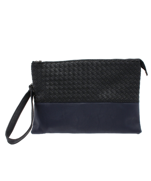 VENCEEXCHANGE（ヴァンスエクスチェンジ）の「メッシュクラッチBAG（クラッチバッグ・メンズ・ブラック/ホワイト/スカイブルー/コーラル・FREE）」の3枚目の写真