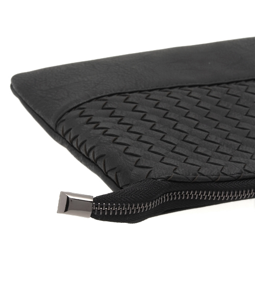 VENCEEXCHANGE（ヴァンスエクスチェンジ）の「メッシュクラッチBAG（クラッチバッグ・メンズ・ブラック/ホワイト/スカイブルー/コーラル・FREE）」の11枚目の写真