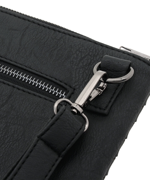 VENCEEXCHANGE（ヴァンスエクスチェンジ）の「メッシュクラッチBAG（クラッチバッグ・メンズ・ブラック/ホワイト/スカイブルー/コーラル・FREE）」の12枚目の写真