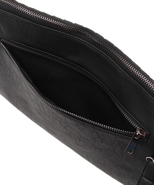 VENCEEXCHANGE（ヴァンスエクスチェンジ）の「メッシュクラッチBAG（クラッチバッグ・メンズ・ブラック/ホワイト/スカイブルー/コーラル・FREE）」の13枚目の写真