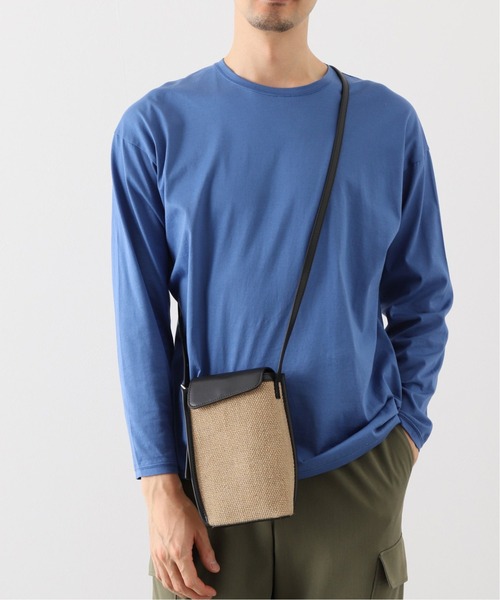the dilettante（ザ・ディレッタント）の「【the dilettante / ザ ディレッタント】TUBULAR SHOULDER BAG ヘンプ ショルダーバッグ（ショルダーバッグ・メンズ・ブラック・FREE）」の3枚目の写真