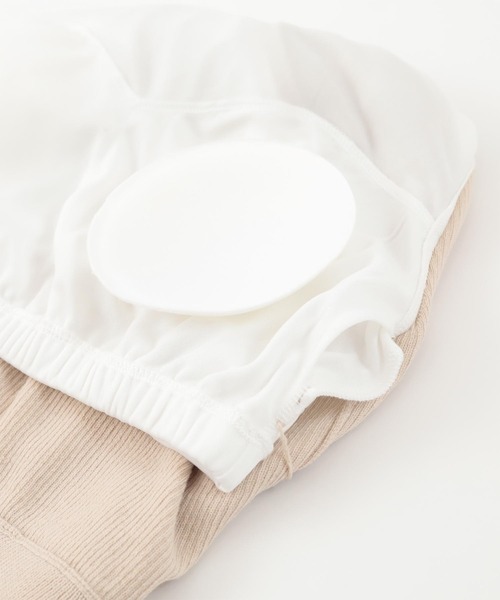 SEA DRESS（シードレス）の「サイドリボンニット×ハイウエストビキニ/水着（水着・レディース・アイボリー/ピンク/ブラック/ブラウン・M/S/L）」の16枚目の写真