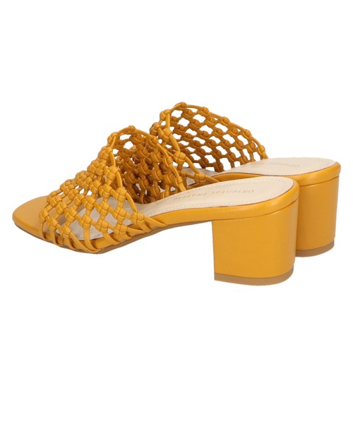 イエローメッシュミュール レディース 【NUOVO】 ヌオーヴォ MESH MULE 5 メッシュ