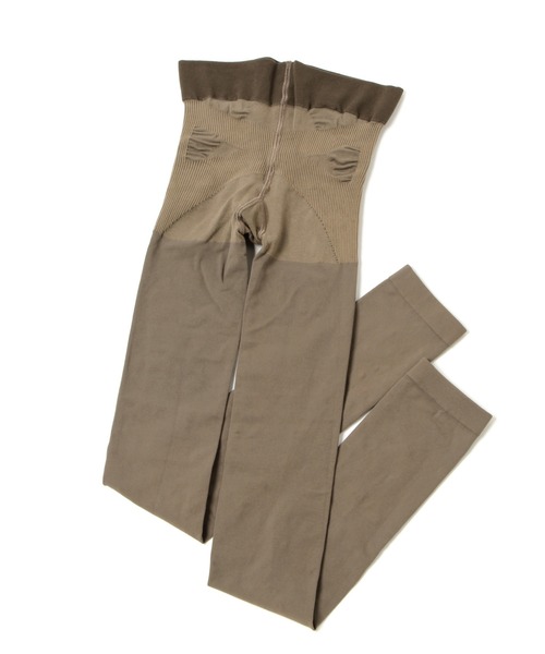 LEPSIM(レプシィム)の「【WEB限定】HAKUTORIKO レギンス 939467(レギンス/スパッツ・レディース・ブラウン/ブラック・MEDIUM/LARGE)」の1枚目の写真