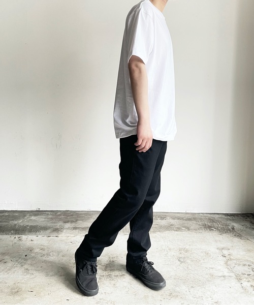MADE IN USA(メイドインユーエスエー)の「SH:PROTAG MADE IN USA PKT TEE S/S メイドインUSA 9.1オンス ヘビーコットン ポケット Tシャツ サステナブル(Tシャツ/カットソー・レディース・ホワイト/ブラック/グレー/ライトブラウン/ロイヤルブルー/レッド/ダークグリーン・S/M/L/XL/2XL)」の8枚目の写真