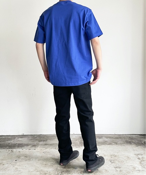 MADE IN USA(メイドインユーエスエー)の「SH:PROTAG MADE IN USA PKT TEE S/S メイドインUSA 9.1オンス ヘビーコットン ポケット Tシャツ サステナブル(Tシャツ/カットソー・レディース・ホワイト/ブラック/グレー/ライトブラウン/ロイヤルブルー/レッド/ダークグリーン・S/M/L/XL/2XL)」の22枚目の写真