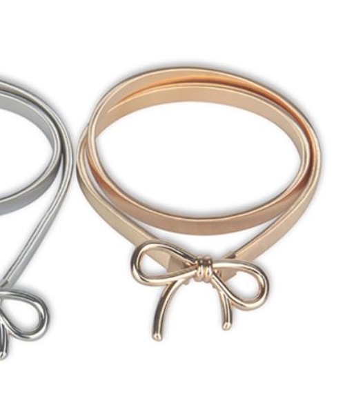 fiere（フィエール）の「ゴールドリボンベルト（ベルト・レディース・ゴールド・55cm）」の3枚目の写真