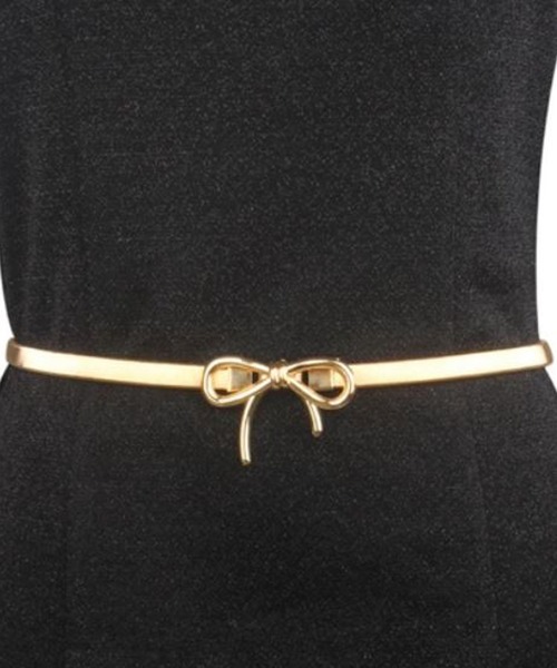 fiere（フィエール）の「ゴールドリボンベルト（ベルト・レディース・ゴールド・55cm）」の10枚目の写真