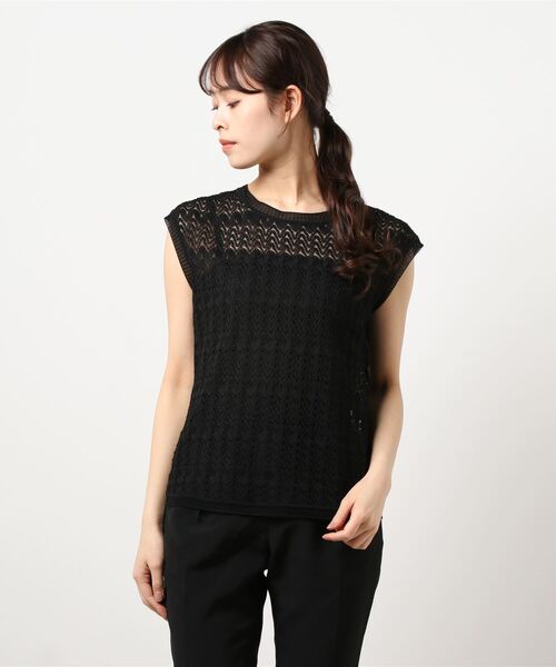 アナイ　バルファスレースポロプルオーバー　ANAYI ANAYI（アナイ）の「バルファスレースポロ プルオーバー（T
