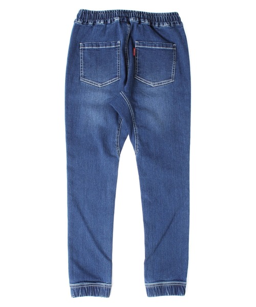 GLAZOS（グラソス）の「[テーパード]接触冷感デニム・ジョガーアンクルパンツ（デニムパンツ・キッズ・ライトブルー/ブルー/ホワイト・130cm/170cm/140cm/160cm/150cm）」の9枚目の写真