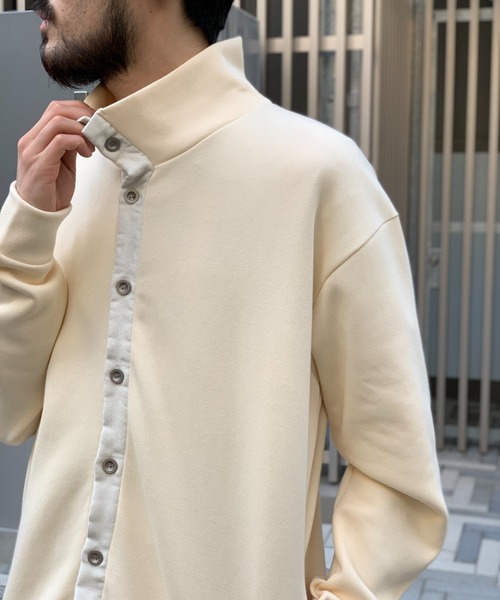 Toironier（トワロニエ）の「Toironier/トワロニエ/７G/セブンジー（Tシャツ/カットソー・メンズ・オフホワイト/ブラック/ローズ/ラベンダー/カーキ・FREE）」の9枚目の写真