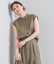 UNITED ARROWS | UWCC CE/LINEN ノースリーブ シャツ(シャツ/ブラウス)