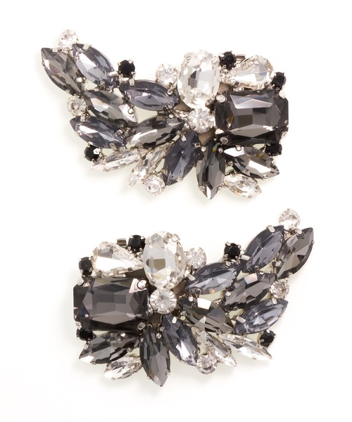 RANDA（ランダ）の「ビジューシューズクリップ/2個1組（シューケア用品・レディース・ブラック/シルバー・FREE）」の3枚目の写真