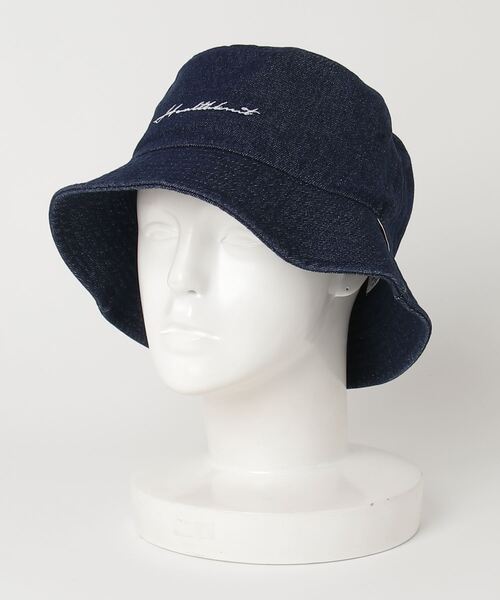 Healthknit(ヘルスニット)の「【Healthknit】ロゴ刺繍バケットハット ※291-4092(キャップ・メンズ・ブラック/ベージュ/グレー/ホワイト/その他1/ブルー/グリーン・FREE)」の6枚目の写真