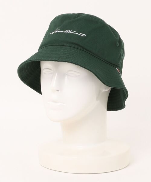 Healthknit(ヘルスニット)の「【Healthknit】ロゴ刺繍バケットハット ※291-4092(キャップ・メンズ・ブラック/ベージュ/グレー/ホワイト/その他1/ブルー/グリーン・FREE)」の5枚目の写真