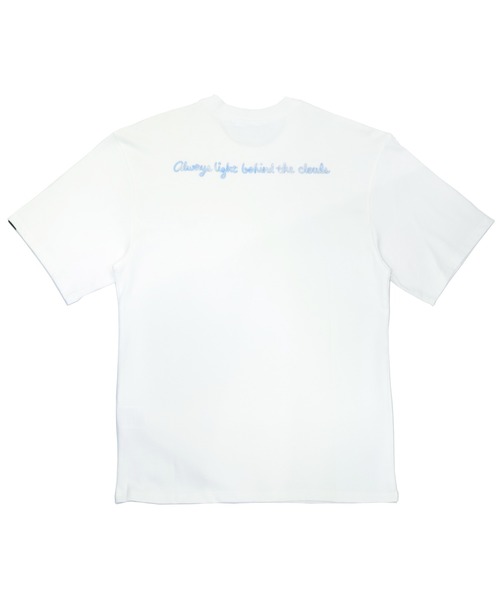 COVERNAT(カバーナット)の「【COVERNAT】SMILE LOGO S/S TEE / カバーナット ワンポイント スマイル ロゴ Tシャツ(Tシャツ/カットソー・メンズ・ホワイト/ブルー/ピンク・SMALL/MEDIUM/LARGE/X-LARGE)」の9枚目の写真