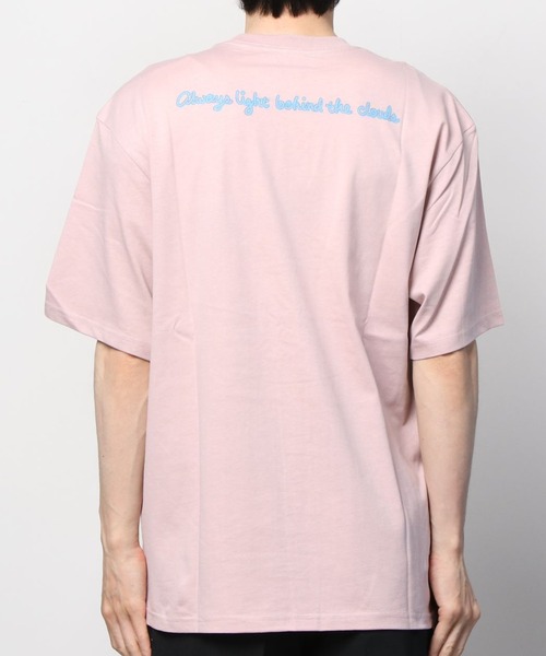 COVERNAT(カバーナット)の「【COVERNAT】SMILE LOGO S/S TEE / カバーナット ワンポイント スマイル ロゴ Tシャツ(Tシャツ/カットソー・メンズ・ホワイト/ブルー/ピンク・SMALL/MEDIUM/LARGE/X-LARGE)」の6枚目の写真
