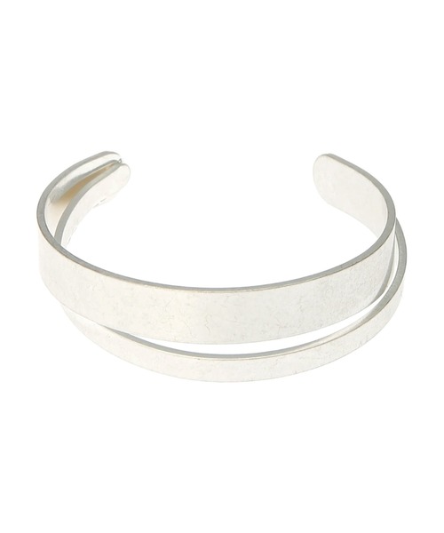 CRAFT STANDARD BOUTIQUE(クラフトスタンダードブティック)の「シンプルメタル2連バングル *(ブレスレット・レディース・シルバー/ゴールド・FREE)」の11枚目の写真