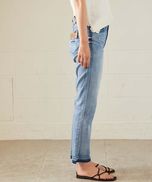 OUVRAGE CLASSE（ウヴラージュクラス）の「【YANUK/ヤヌーク】　ANNETTE　Really Light ストレート（デニムパンツ・レディース・ブルー・MEDIUM/SMALL）」の16枚目の写真