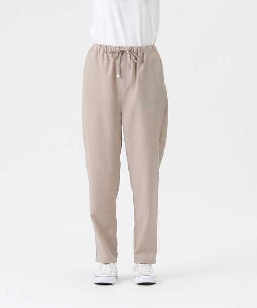 RAG MACHINE（ラグマシーン）の「【RAG MACHINE】リネンライクテーパードパンツ（その他パンツ・レディース・ブラック/ベージュ/ネイビー/オリーブ/ライトベージュ/ネイビー×ホワイト・L/M）」の15枚目の写真