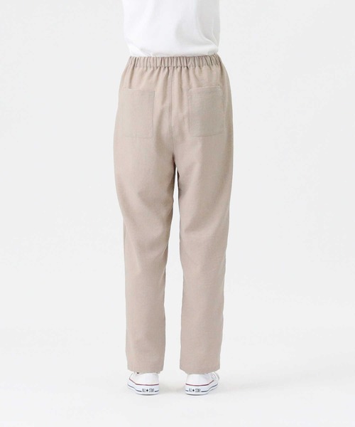 RAG MACHINE（ラグマシーン）の「【RAG MACHINE】リネンライクテーパードパンツ（その他パンツ・レディース・ブラック/ベージュ/ネイビー/オリーブ/ライトベージュ/ネイビー×ホワイト・L/M）」の17枚目の写真