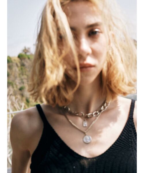 EVRIS（エヴリス）の「オーバーラップコインチェーンネックレス（ネックレス・レディース・シルバー/ゴールド・FREE）」の13枚目の写真