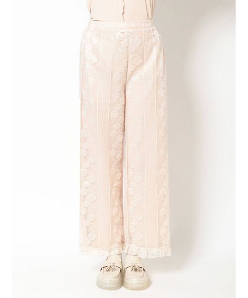 merry jenny(メリージェニー)の「シアーラインレースパンツ(その他パンツ・レディース・ライトブルー/ブラック/アイボリー・FREE)」の18枚目の写真