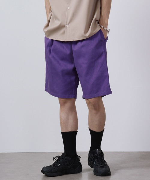 FUNALIVE(ファンアライブ)の「ツイル シェフ/デニム ショーツ(デニムパンツ・メンズ・ホワイト/ブラック/ベージュ/ネイビー/パープル/サックスブルー/ワンウォッシュ/オリーブ・S/M/L/XL)」の8枚目の写真