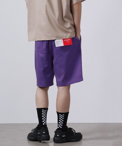 FUNALIVE(ファンアライブ)の「ツイル シェフ/デニム ショーツ(デニムパンツ・メンズ・ホワイト/ブラック/ベージュ/ネイビー/パープル/サックスブルー/ワンウォッシュ/オリーブ・S/M/L/XL)」の10枚目の写真