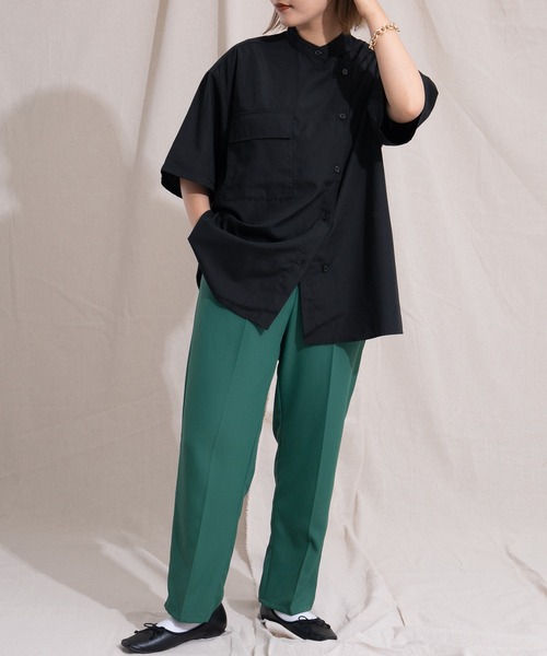 kutir（クティール）の「ミリタリーシャツ（シャツ/ブラウス・レディース・ブラック/グリーン・FREE）」の20枚目の写真