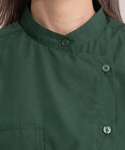 kutir（クティール）の「ミリタリーシャツ（シャツ/ブラウス・レディース・ブラック/グリーン・FREE）」の10枚目の写真