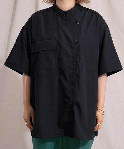 kutir（クティール）の「ミリタリーシャツ（シャツ/ブラウス・レディース・ブラック/グリーン・FREE）」の8枚目の写真