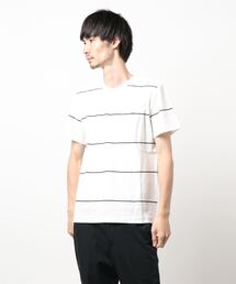 DETAILS | DETAILS/梨地ボーダーEE(Tシャツ/カットソー)