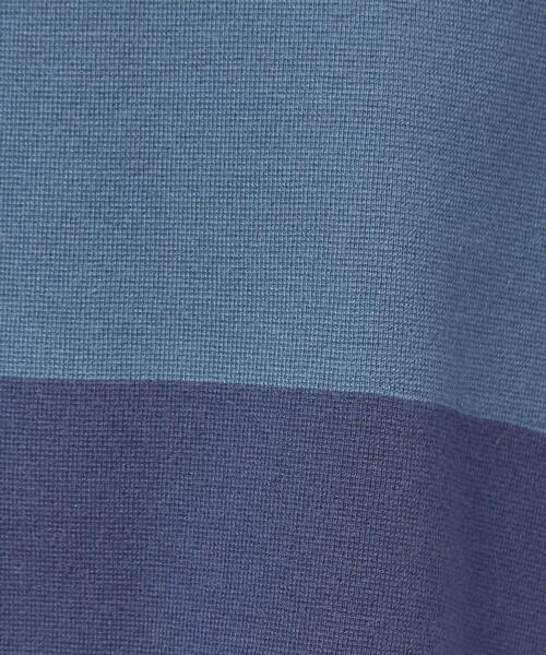 closet story（クローゼットストーリー）の「＜closet story（クローゼットストーリー）＞バイカラー ニット プルオーバー -ウォッシャブル-（ニット/セーター・レディース・ライトグレー/ピンク/ロイヤルブルー・FREE）」の13枚目の写真